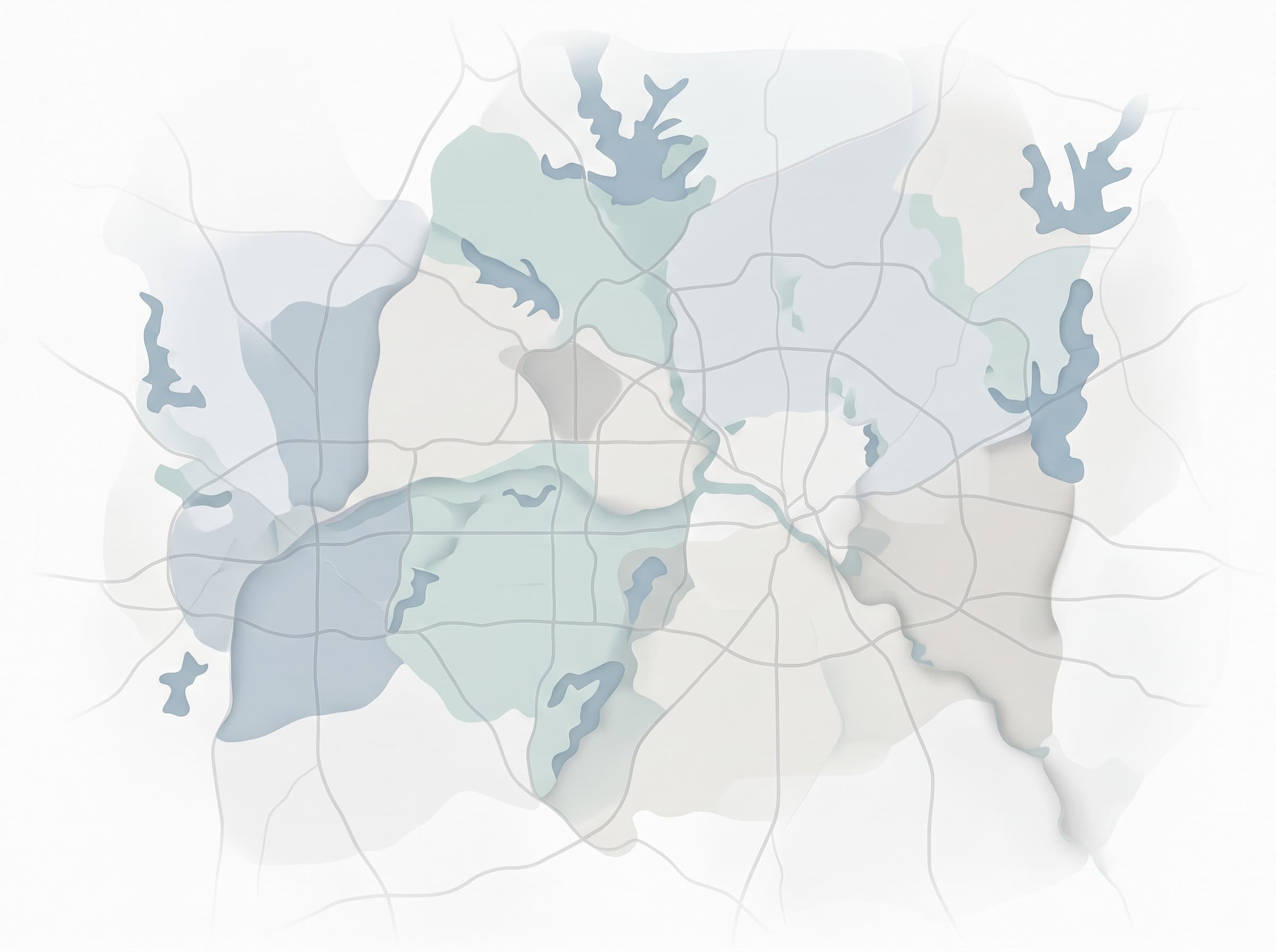 Dallas-Fort Worth commercial laundry service area map